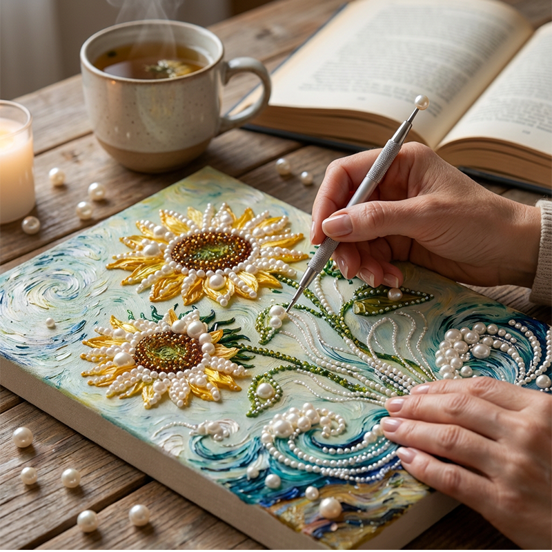 🔥Hot Sale🔥DIY 3D Gem Painting Kit with Frame（50% OFF）