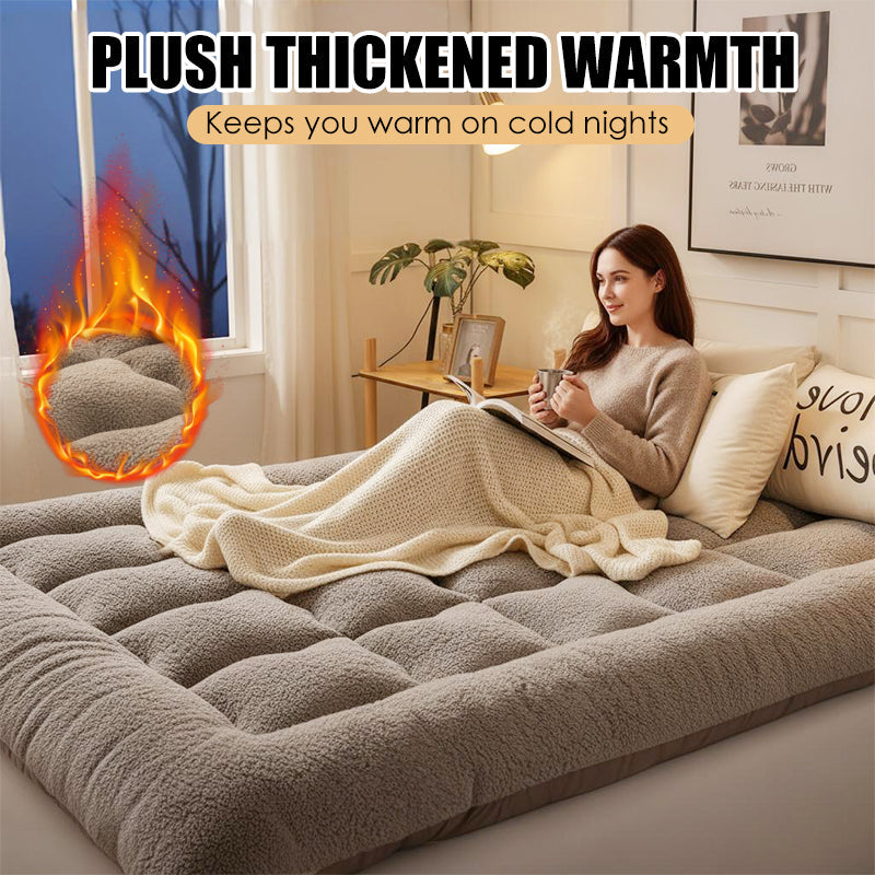 📢📢50%  OFF !! ⏰Supportive & Warm Thick Bed Mattress Pad