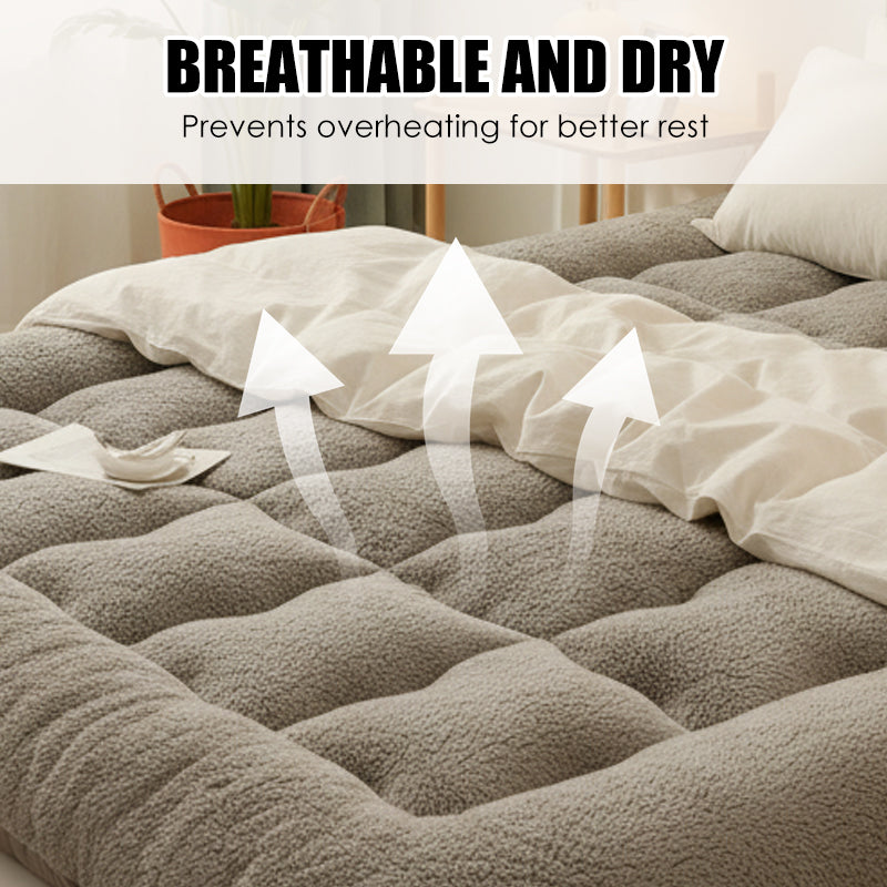 📢📢50%  OFF !! ⏰Supportive & Warm Thick Bed Mattress Pad