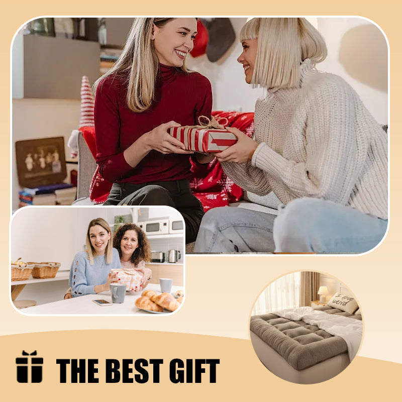 📢📢50%  OFF !! ⏰Supportive & Warm Thick Bed Mattress Pad