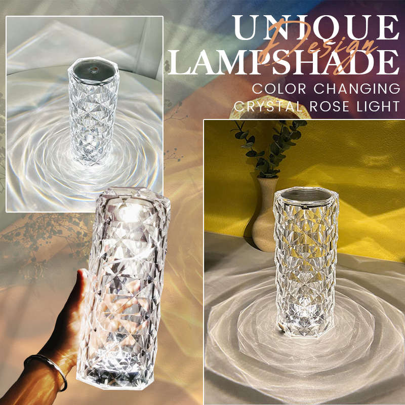 ⏳🔥LIMITED-TIME 50% OFF! ⏰Touch Control Rose Crystal Lamp – Luxurious, Romantic, Gift‑worthy 🌙