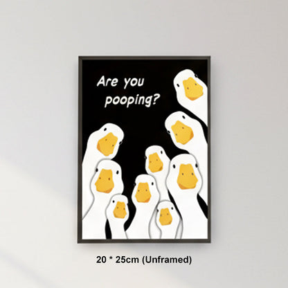 🔥Hot Sale🔥Funny Gooses Canvas Wall Art（50% OFF）