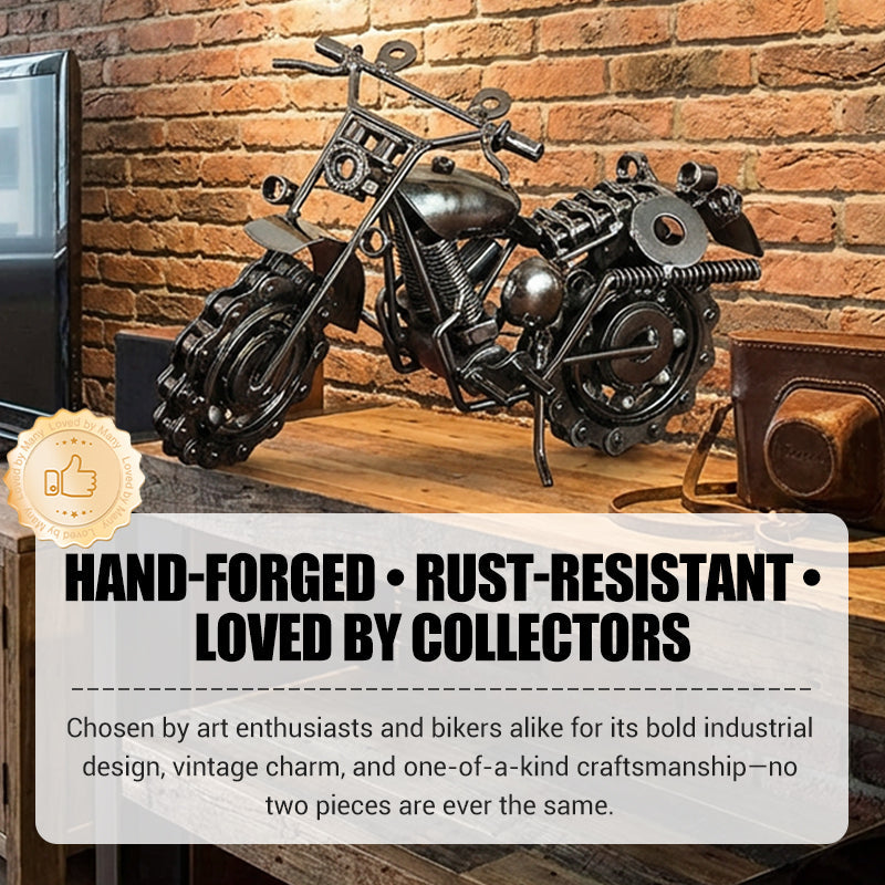 Handmade Iron Art Motorcycle Model