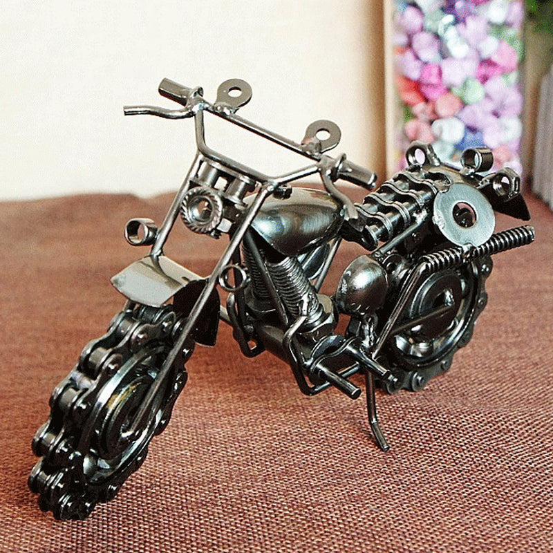 Handmade Iron Art Motorcycle Model