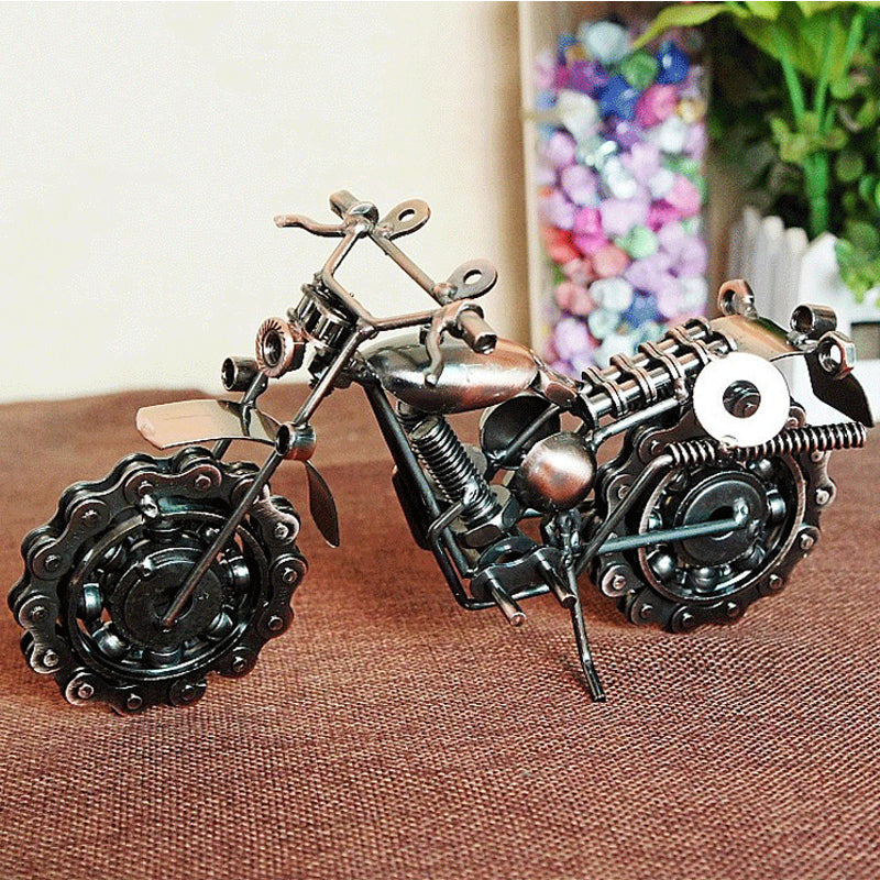 Handmade Iron Art Motorcycle Model
