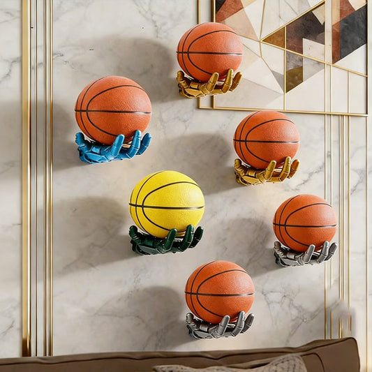 Wall Mount Basketball Holder