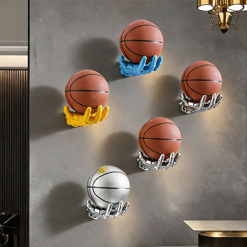 Wall Mount Basketball Holder