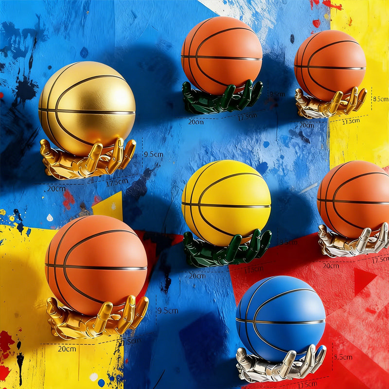 Wall Mount Basketball Holder