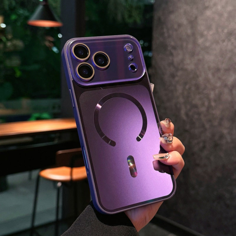 📢 LIMITED TIME 50% OFF! ⏰ Magnetic Matte Case with Camera Guard – Non-Slip, Perfect Protection & Stylish Dual-Tone Finish 📱
