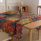 📢📢50% OFF! 🎨 Decorative Printed Tablecloth – Waterproof, Heat-Resistant & Non-Slip for Every Occasion! 🍽️✨
