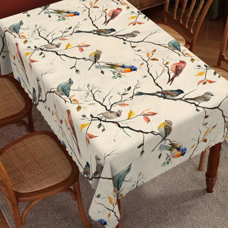 📢📢50% OFF! 🎨 Decorative Printed Tablecloth – Waterproof, Heat-Resistant & Non-Slip for Every Occasion! 🍽️✨