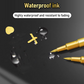 Waterproof Quick-Drying Metallic Markers