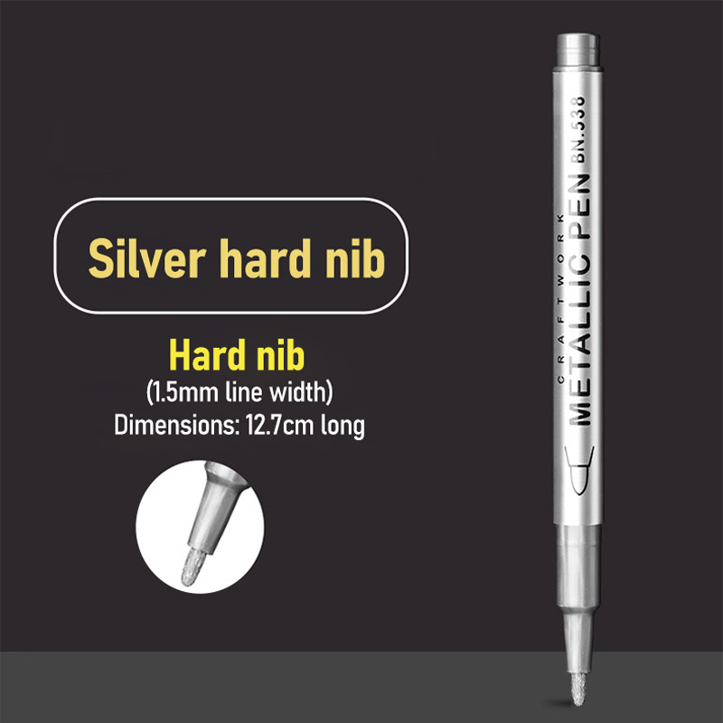 Waterproof Quick-Drying Metallic Markers