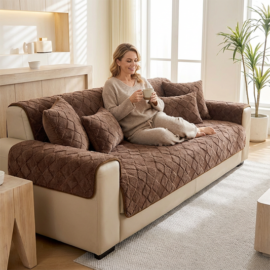 Non-Slip Thermal Sofa Cushion for Winter