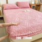 360° All-Around Stretch Plush Knit Fitted Sheet