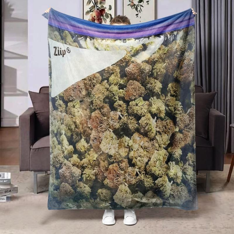 Ultra-Soft Flannel Throw Blanket