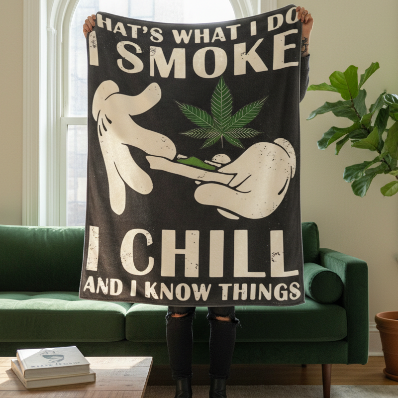 Ultra-Soft Flannel Throw Blanket