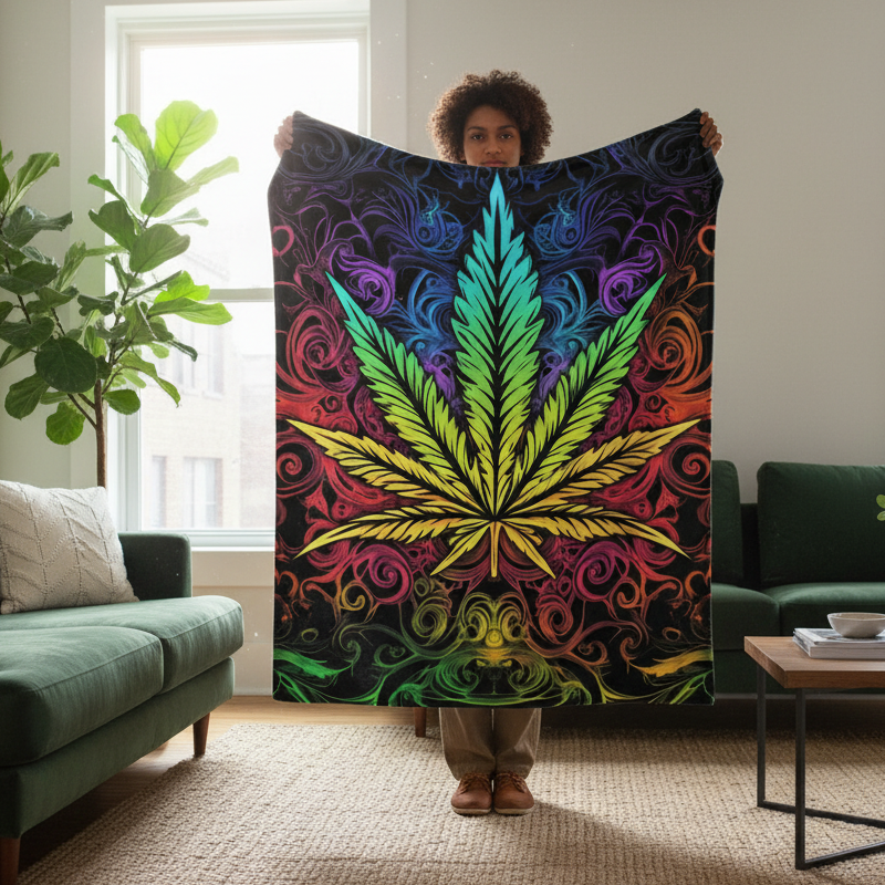 Ultra-Soft Flannel Throw Blanket