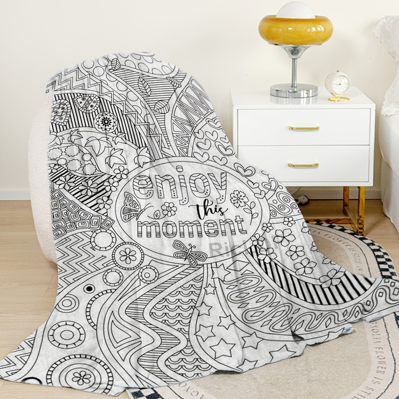 Ultra-Soft Flannel Throw Blanket