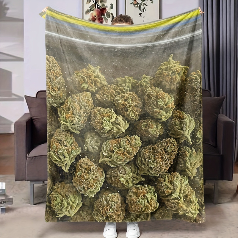 Ultra-Soft Flannel Throw Blanket