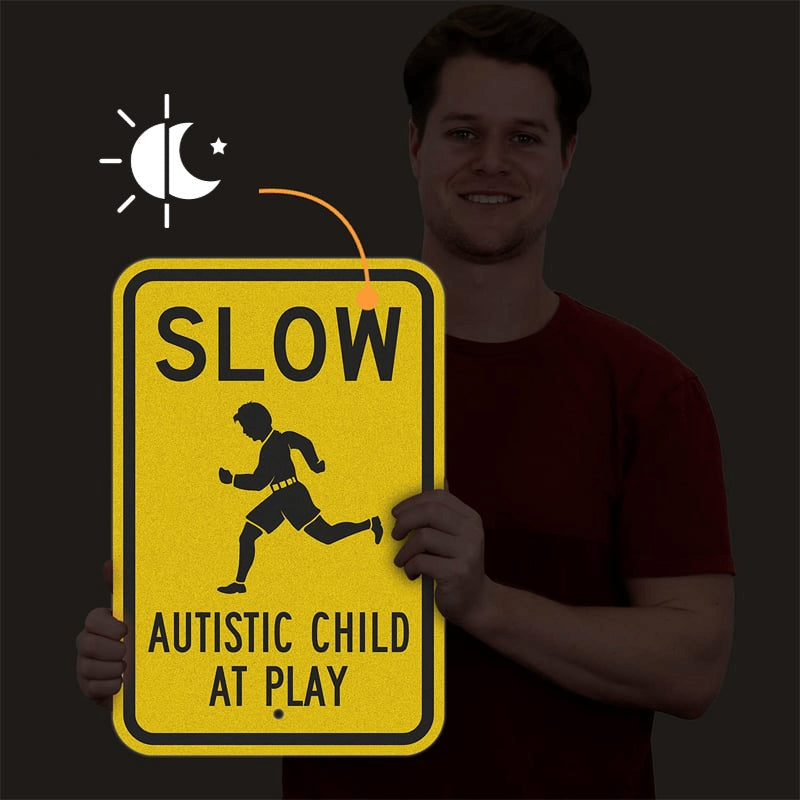 ⏰Caution Warning Metal Sign