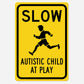 ⏰Caution Warning Metal Sign
