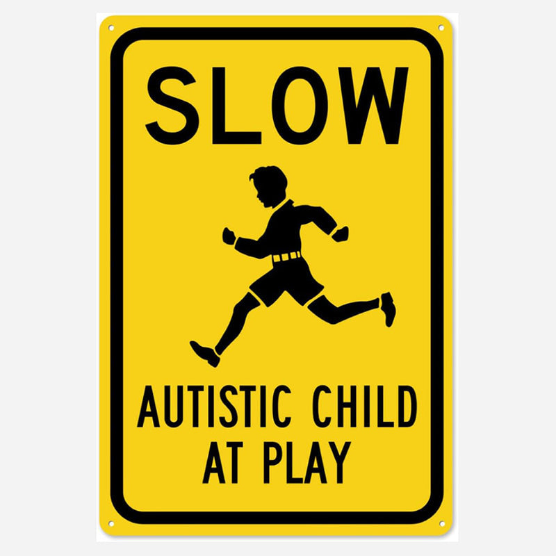 ⏰Caution Warning Metal Sign
