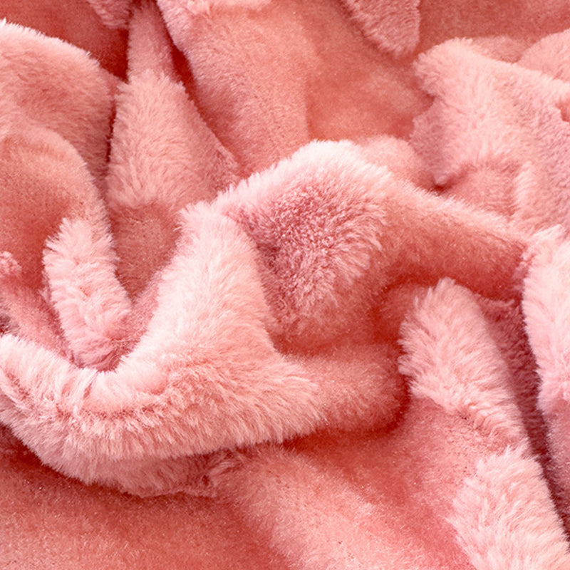 Double-Layer Plush Jacquard Blanket