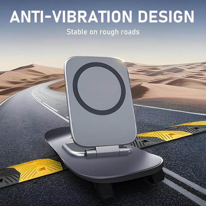 ✨Magnetic Strong-Hold Phone Mount—Sticks Like a Magnet, Stands Like a Rock!📱⚡