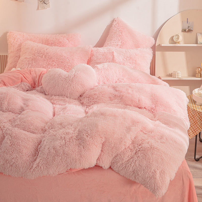 🔥Winter Warm Plush Bedding 4-Piece Set