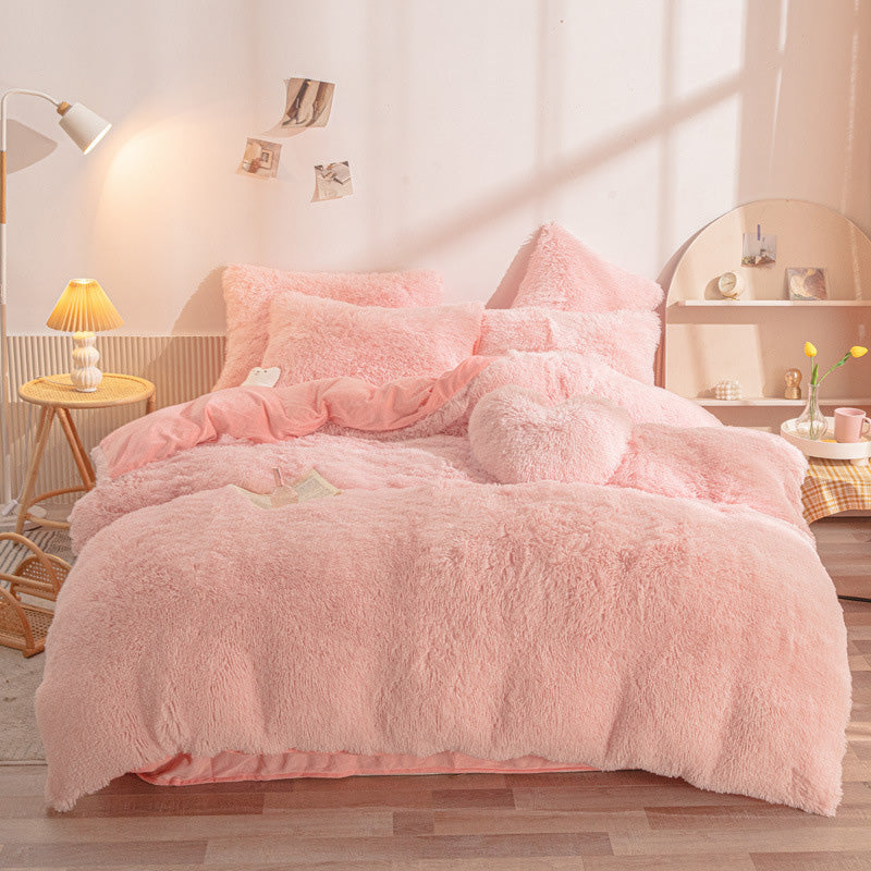 🔥Winter Warm Plush Bedding 4-Piece Set