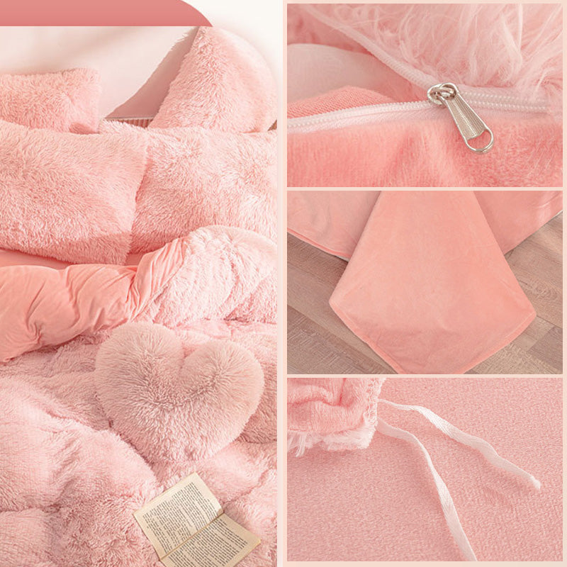 🔥Winter Warm Plush Bedding 4-Piece Set