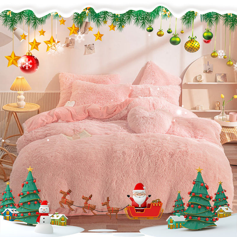 🔥Winter Warm Plush Bedding 4-Piece Set