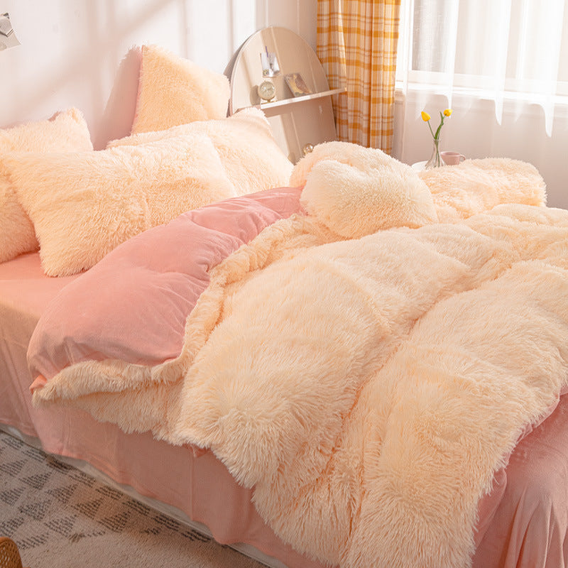 🔥Winter Warm Plush Bedding 4-Piece Set
