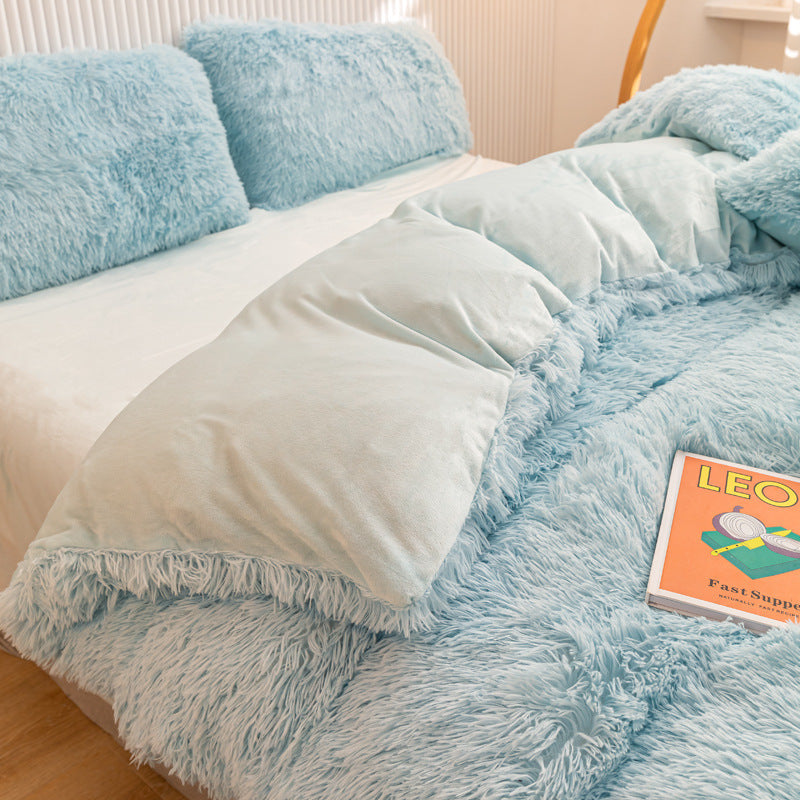 🔥Winter Warm Plush Bedding 4-Piece Set