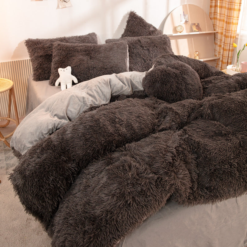🔥Winter Warm Plush Bedding 4-Piece Set