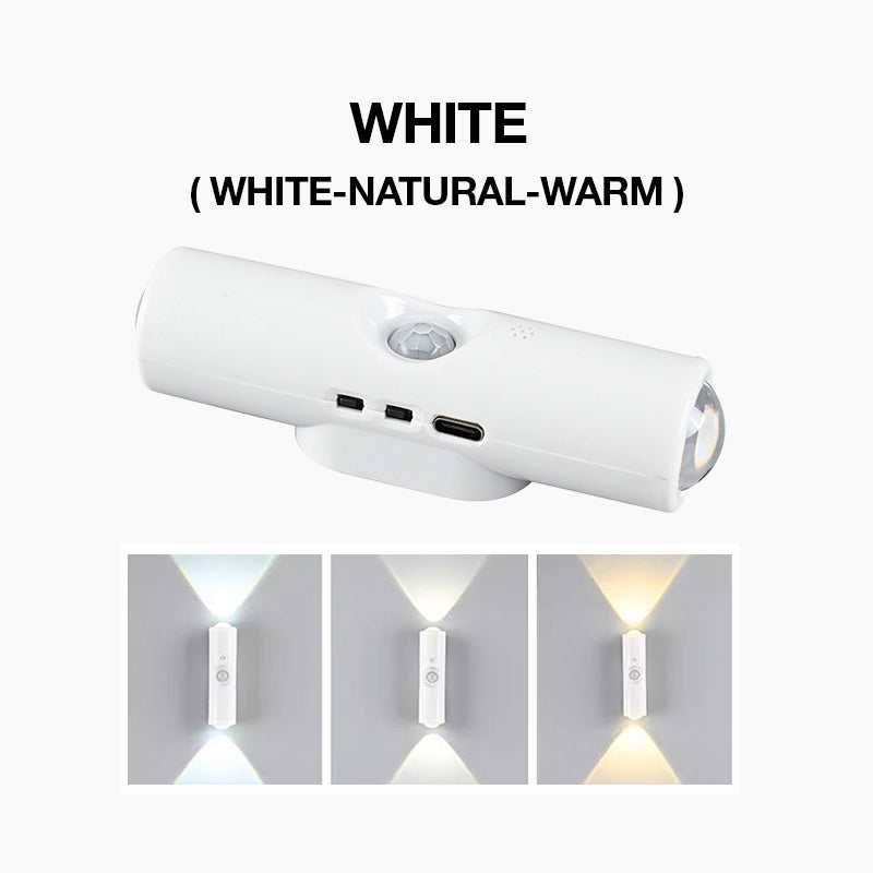 Light Up Any Space Instantly! RGB Motion Sensor Magnetic LED Light