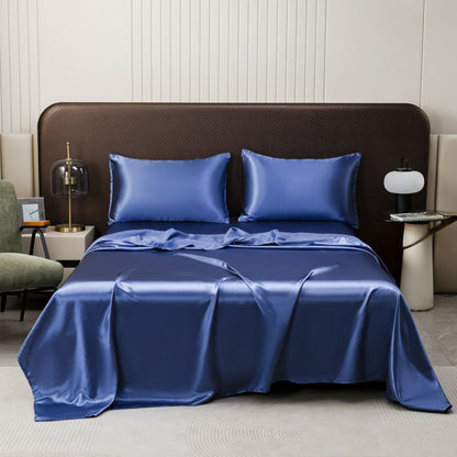 Plain Satin Flat Sheet