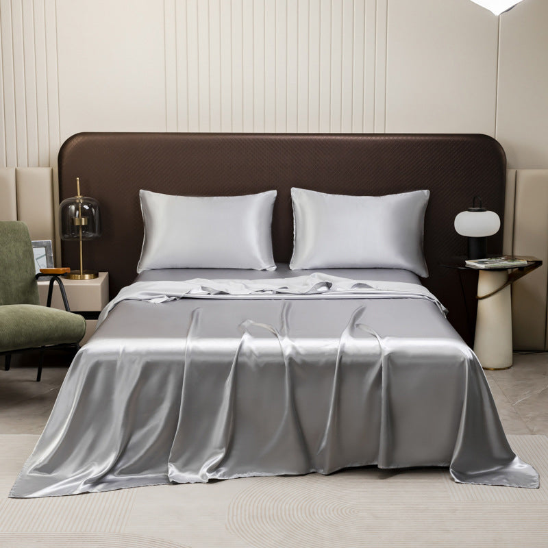 Plain Satin Flat Sheet