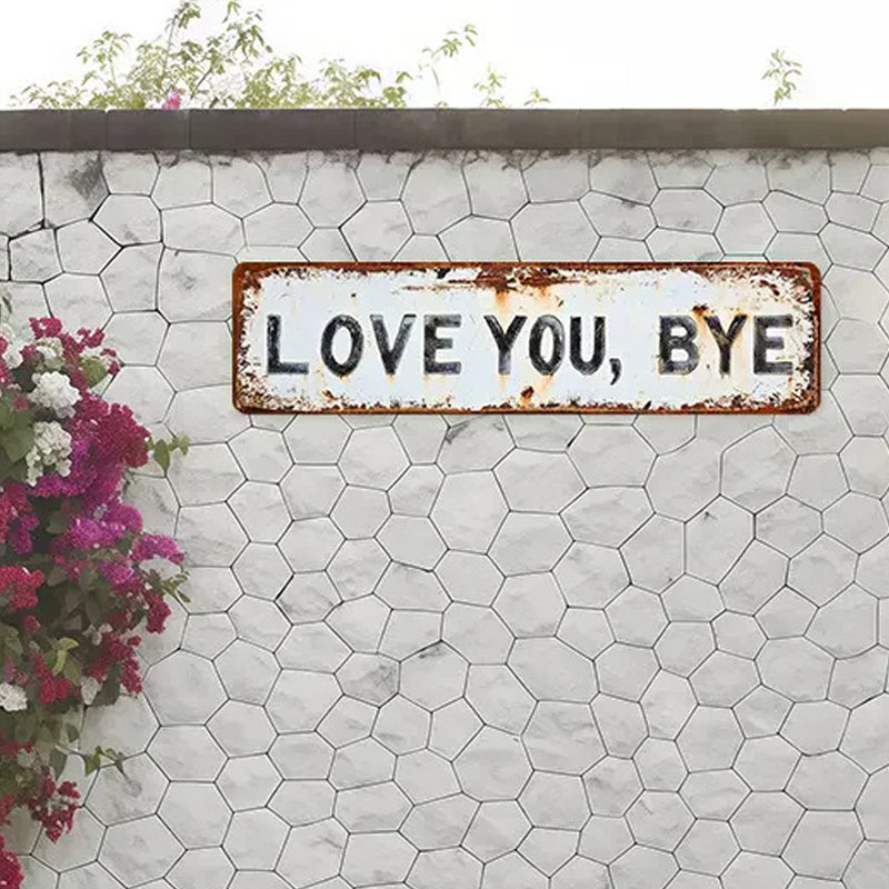 Weather-Resistant Metal Decor Sign（50% OFF）