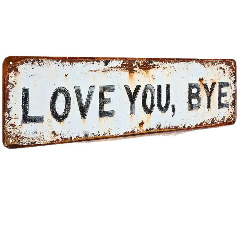 Weather-Resistant Metal Decor Sign（50% OFF）
