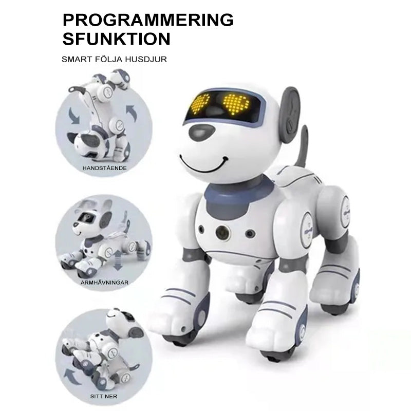 ⏳🔥LIMITED-TIME 50% OFF! ⏰Remote Controlled Robot Dog Toy, Voice & Touch Interactive Smart Robotic Dog, Ideal Gift for Kids 🐶