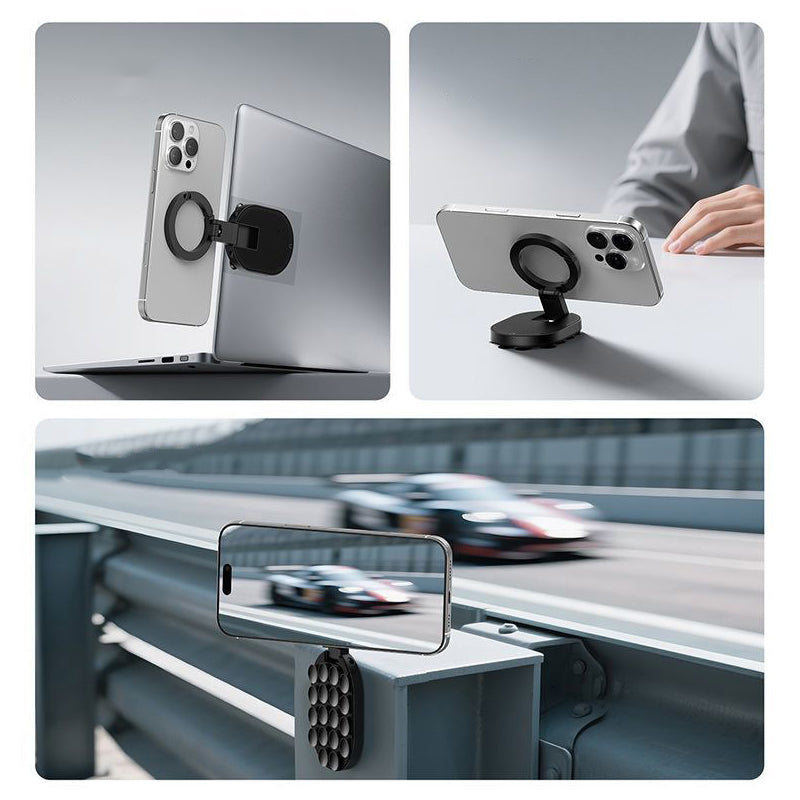 🧲 LIMITED-TIME 50% OFF! ✨ Multi-Functional Magnetic & Suction Phone Stand – 360° Rotation, Portable 🚗