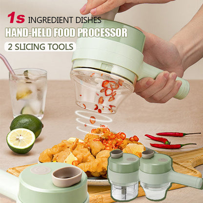 📢📢 50% OFF🔪4 In 1 Handheld Electric Vegetable Cutter Set