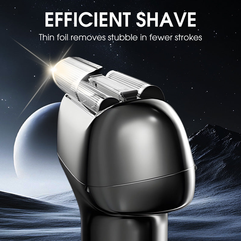 🪒50% OFF NOW! Men's Rechargeable Foil Electric Shaver – Efficient Close Shaving, Cordless Portable Wet & Dry Beard Razor for Daily Grooming