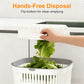 ⏰💰 50% OFF – Collapsible Faucet-Hanging Sink Strainer Basket | Hangs on Faucet, Collapses Flat! | Perfect for Veggies, Fruits & Dishes 🥦🍅🧽
