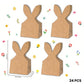 💎 24-Pack Easter Bunny Paper Gift Bags with Ribbons – Festive Rabbit Ear Design, Durable Kraft & Easy Assembly 🐰🎁