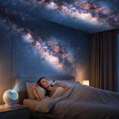 Atmospheric Celestial Bedroom Projector