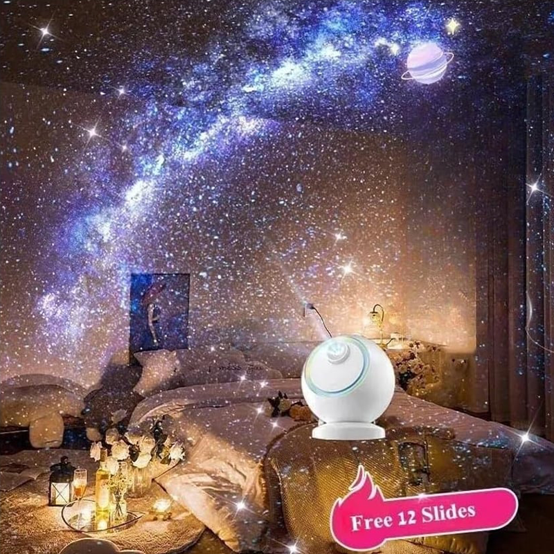 Atmospheric Celestial Bedroom Projector
