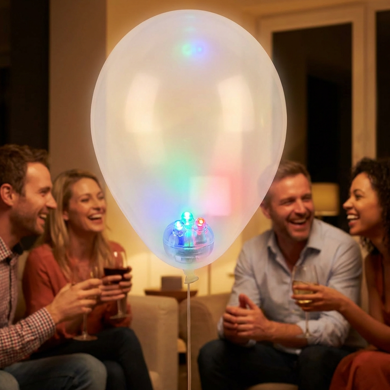 50 PCS Waterproof LED Balloon Lights for Decorations